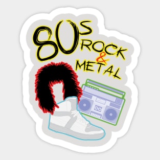 80's ROCK Sticker